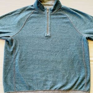 Reversible 1/4 Zip Mens Large